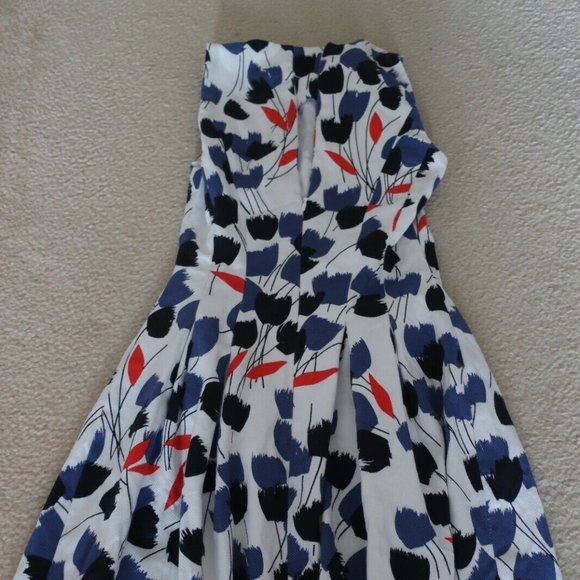 **HOST PICK** ZARA PRINTED PRINT FLORAL DRESS COTTON SIZE S - Picture 4 of 7